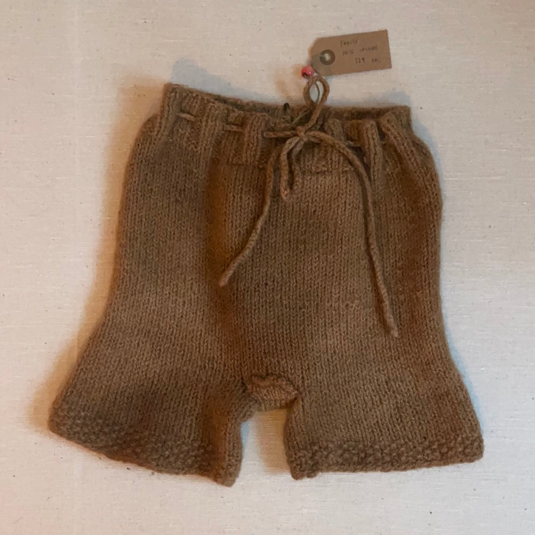 Woolen shorts, 2-3 yo